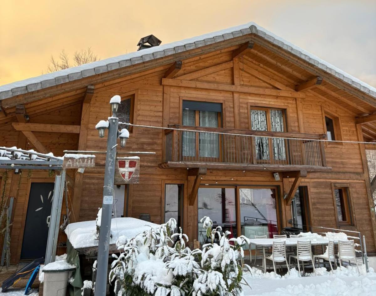 Chalet Les Vagnys - Lac Des Vernays La Riviere-Enverse Kültér fotó